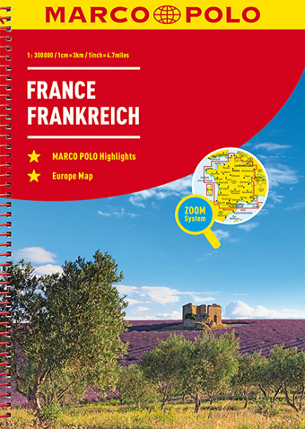 Marco Polo, Reiseatlas Frankreich